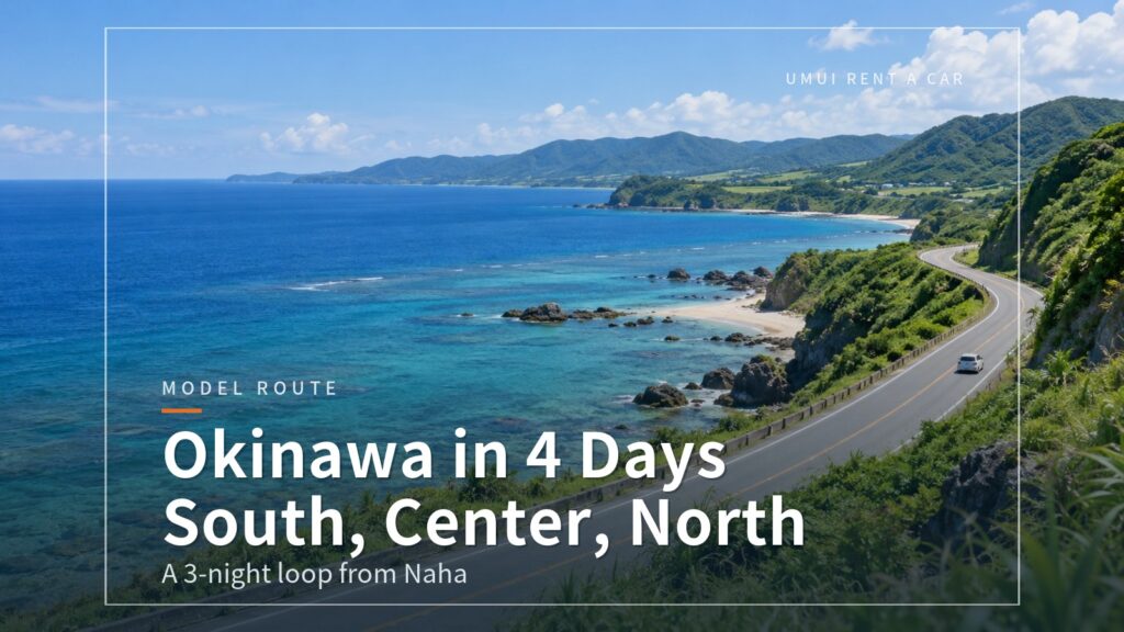 Okinawa Main Island in 3 Nights and 4 Days: A Model Drive Through the South, Center and North