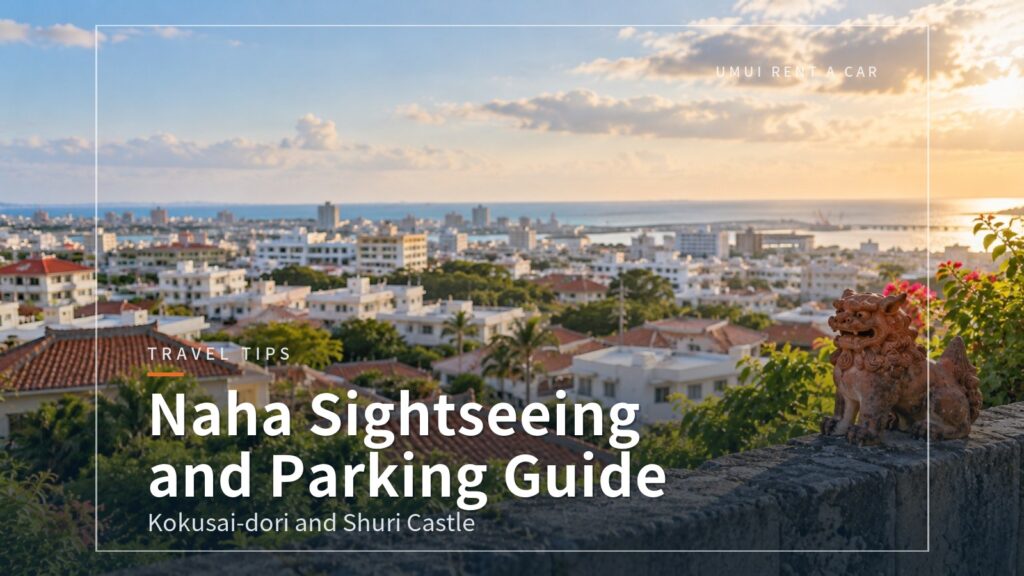 Naha Sightseeing and Parking Guide: Kokusai-dori and Shuri Castle by Car