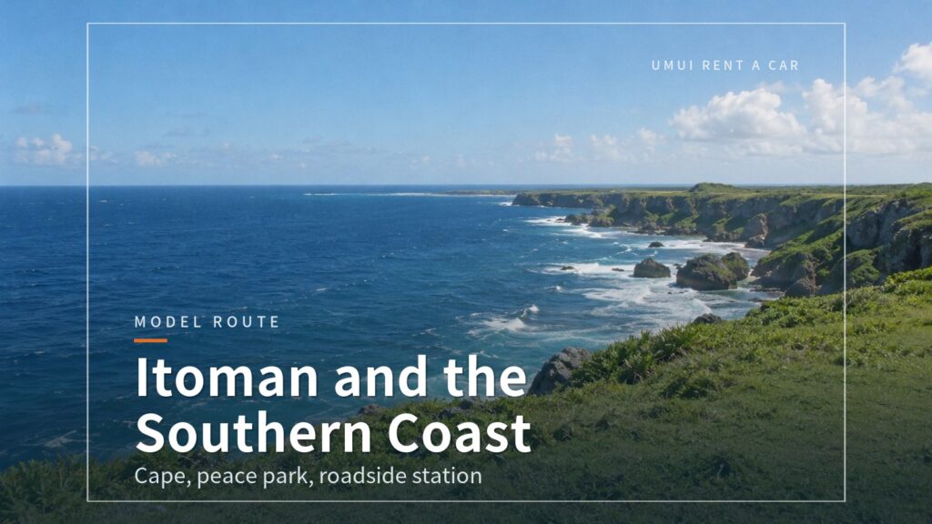 A Drive Along the Itoman and Southern Coast: Kyan Misaki, Peace Memorial Park and Michi-no-Eki Itoman