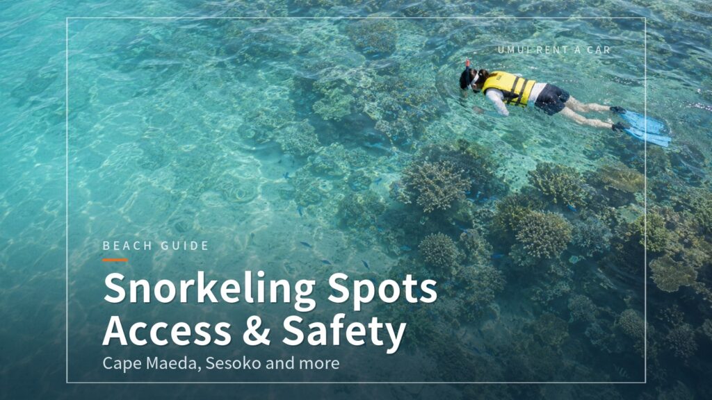 Snorkeling Spots in Okinawa by Car: How to Get There and Stay Safe