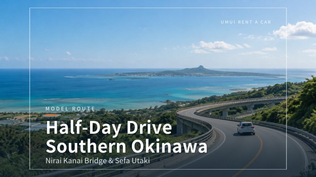 A Half-Day Drive in Southern Okinawa: Nirai Kanai Bridge, Sefa Utaki and Chinen Cape Park