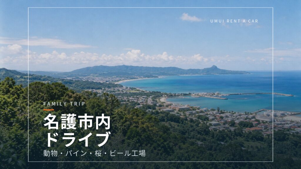 名護市内ドライブ ネオパークオキナワ・名護パイナップルパークほか