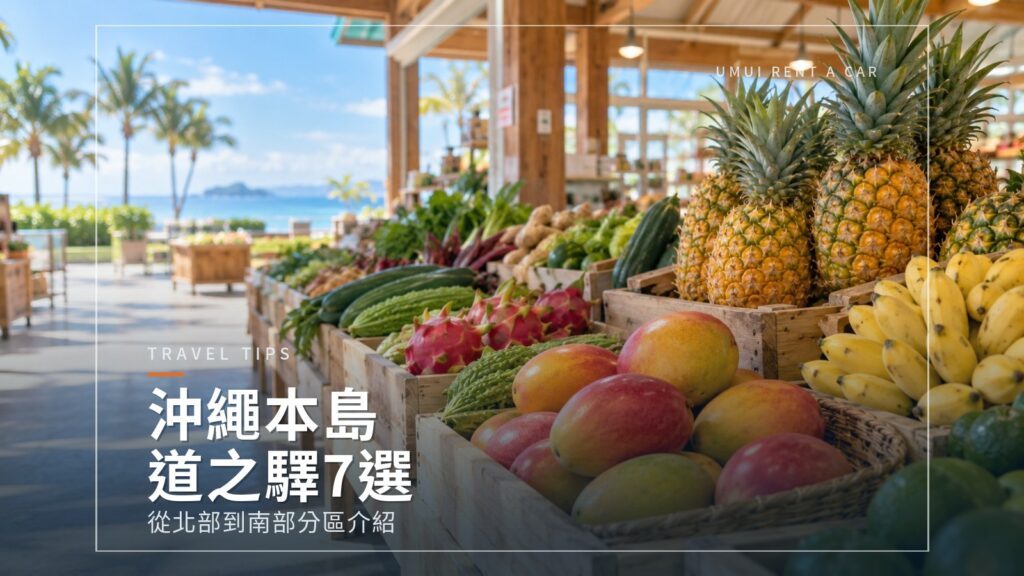 自駕途中想停靠的沖繩本島道之驛 許田、大宜味、宜野座、豐崎等7座分區介紹